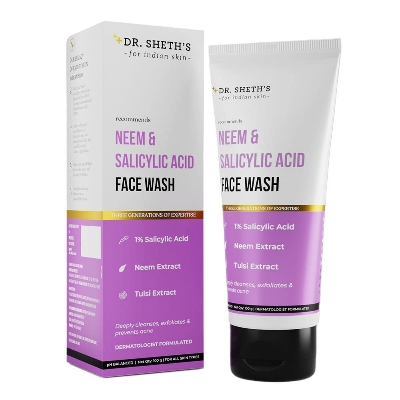 Picture of Dr. Sheth's Neem & Salicylic Acid Face Wash-100 ml