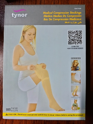 Picture of Tynor Medical Compression Stockings Thigh High | I-70 (Class -2)20-30 Picture of Tynor Medical Compression Stockings Thigh High | I-70 (Class -2)20-30
