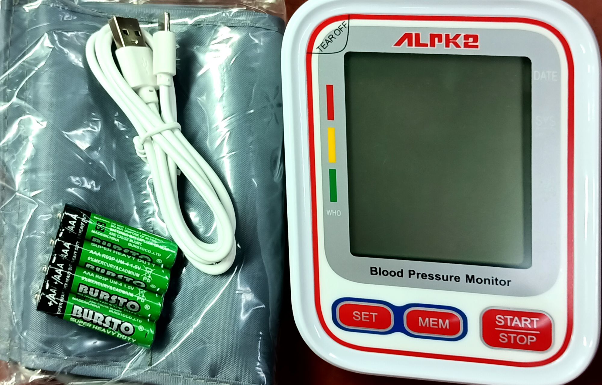 Picture of ALPK2 Digital Upper Arm Electronic Blood pressure Monitor  With Warranty