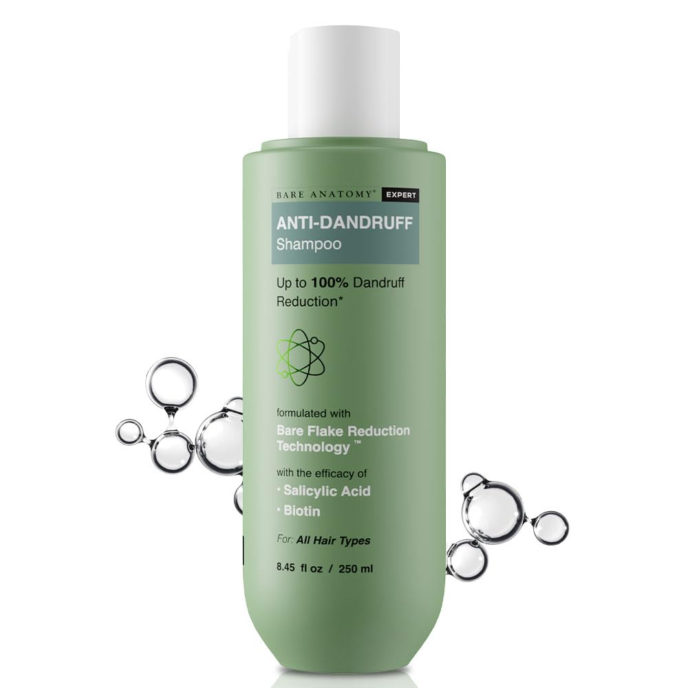 Picture of Bare Anatomy Anti Dandruff Shampoo | Reduces Up to 100% Dandruff and Strengthens Hair -250 ml