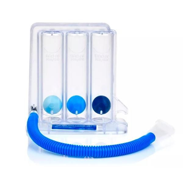 Picture of Three -ball Apparatus Vital Capacity Breathing Trainer Incentive Spirometer Lung Breathing Exerciser Rehabilitation Training