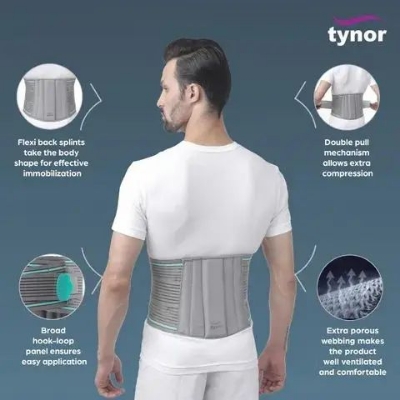 Picture of Tynor Lumbo sucral belt | Back pain Adjustable relief Support Picture of Tynor Lumbo sucral belt | Back pain Adjustable relief Support