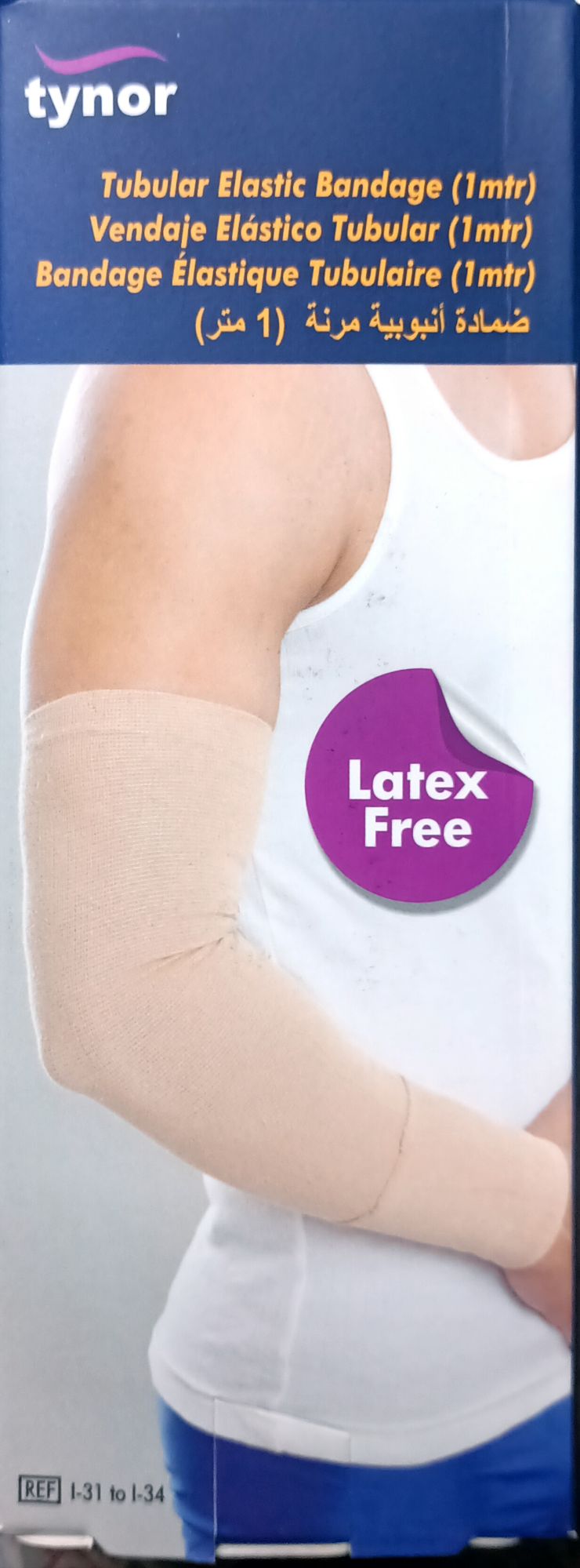 Picture of Tynor Tubular Elastic Bandage 1miter (With Hand stoking) Picture of Tynor Tubular Elastic Bandage 1miter (With Hand stoking)