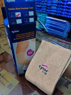 Picture of Tynor Tubular Elastic Bandage 1miter (With Hand stoking) Picture of Tynor Tubular Elastic Bandage 1miter (With Hand stoking)