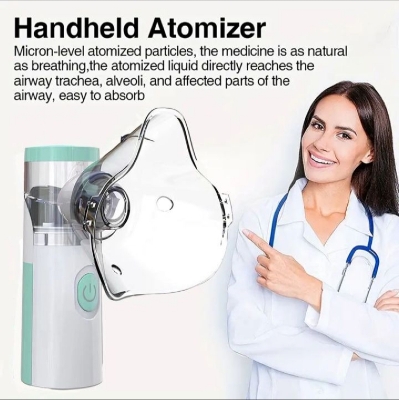 Picture of Nebulizer machine mini portable handhold mesh Nebulizer machine for baby and adult