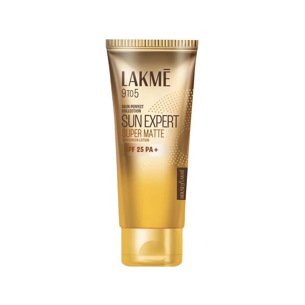 Picture of Lakme Sun Expert SPF 25 PA++ Super Matte Lotion Sunscreen, Lightweight, Non Sticky,50ml