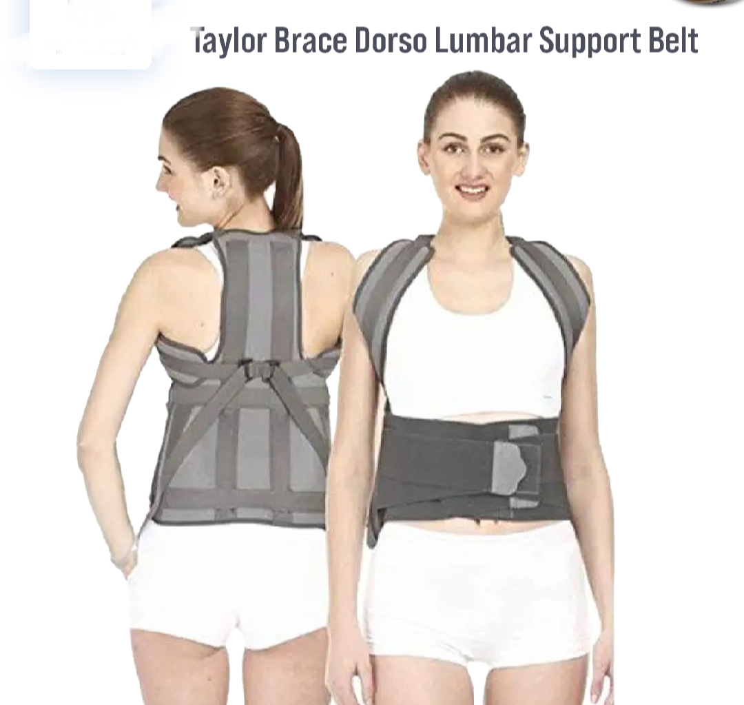 Picture of Posture corrector Tylor brace Dorso Lumber Spinal Support Belt lower and upper Back pain Relief
