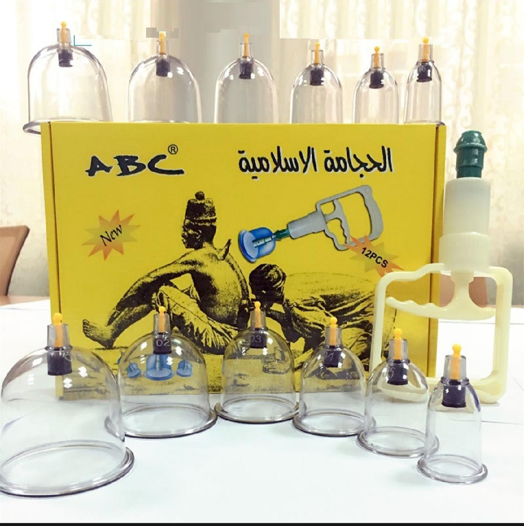 Picture of Hijama cup set 12 pcs/Cupping therapy