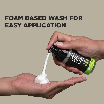 Picture of PEESAFE Natural Intimate Wash for Men | Tea Tree Essential Oil | Ayurvedic | Mens Intimate Wash | Men Genital Wash | Mens Ball wash | Men's Intimate wash 100ml