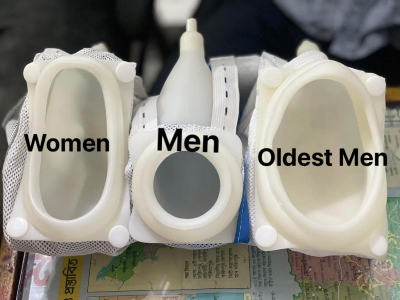 Picture of Easy Fit Urine pant ergonomics Design (scientific Design catheters for Medical use Easy to clean cotton briefs)