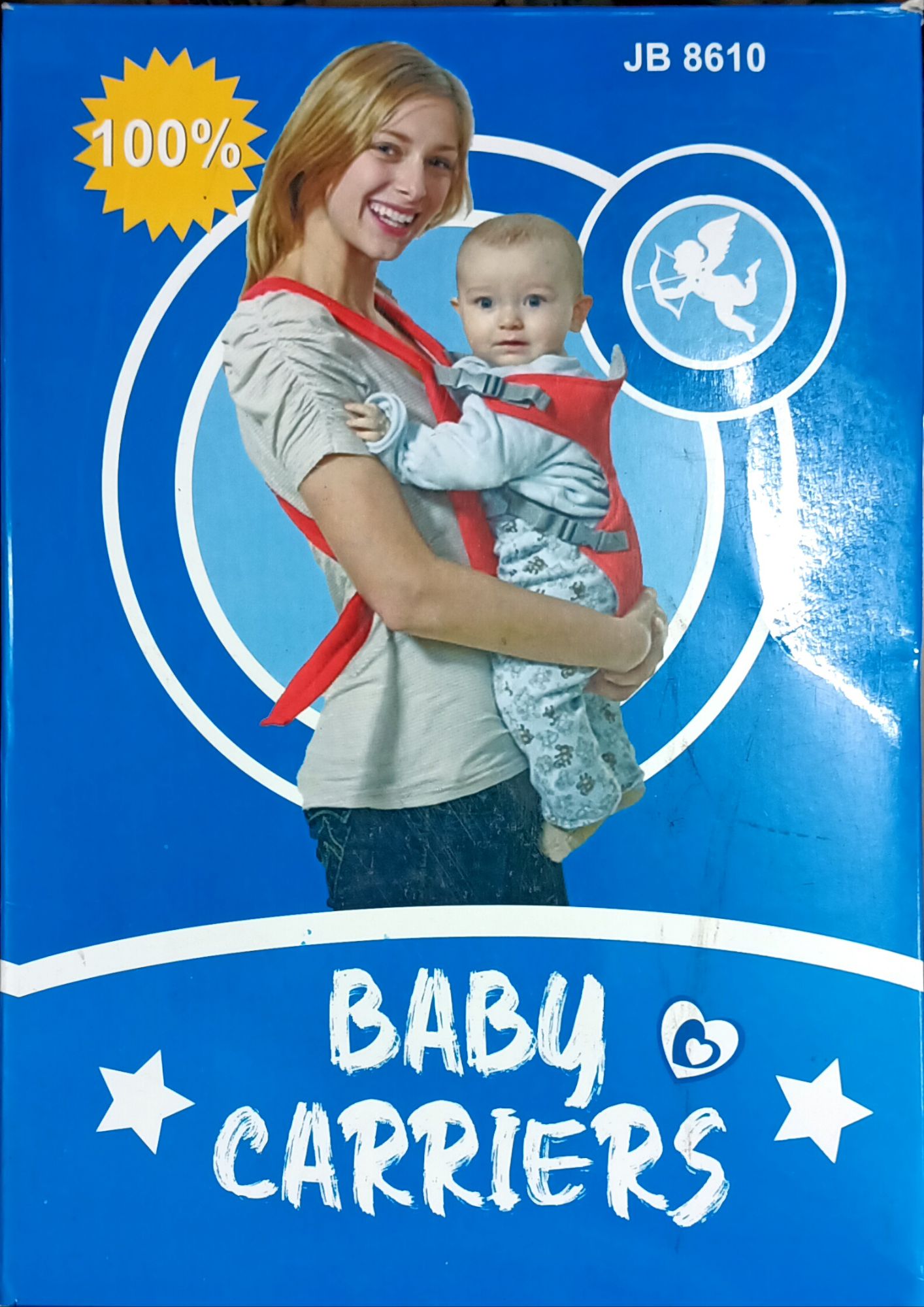 Picture of Baby Carrier it is lined with 3D mesh Fabric Optimizing Comfort for all Seasons.
