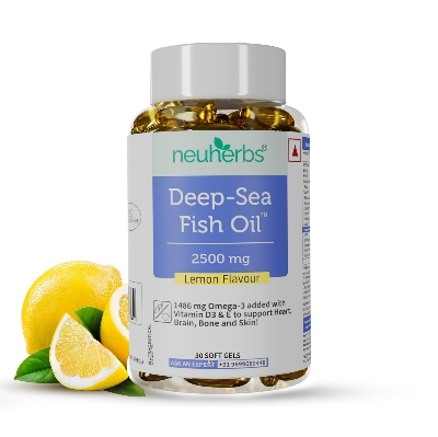 Picture of Neuherbs Deep Sea Omega 3 Fish Oil - 30 Softgel for Men and Women
