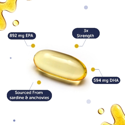 Picture of Neuherbs Deep Sea Omega 3 Fish Oil - 30 Softgel for Men and Women