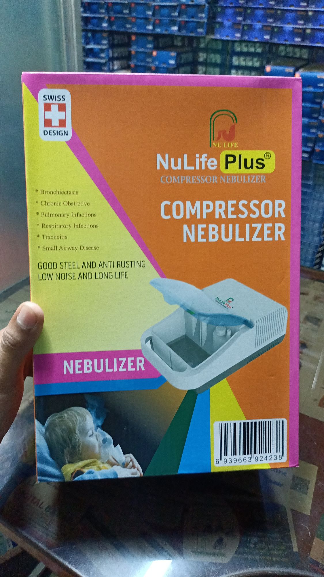 Picture of Compressor Nebulizer mashin (Nulife plus)