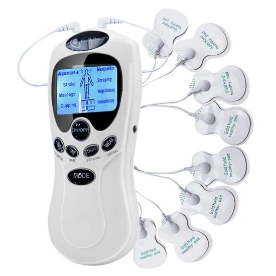Picture of 8 Models Electric herald Tens Muscle Stimulater Ems Acupuncture Body Massage Digital Therepy Machine Electrostimulator