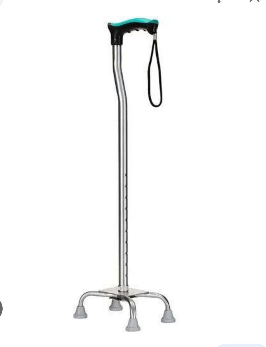 Picture of Aluminium Silver.U Shaped Quadripod Walking Stick