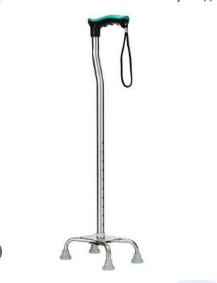 Picture of Aluminium Silver.U Shaped Quadripod Walking Stick