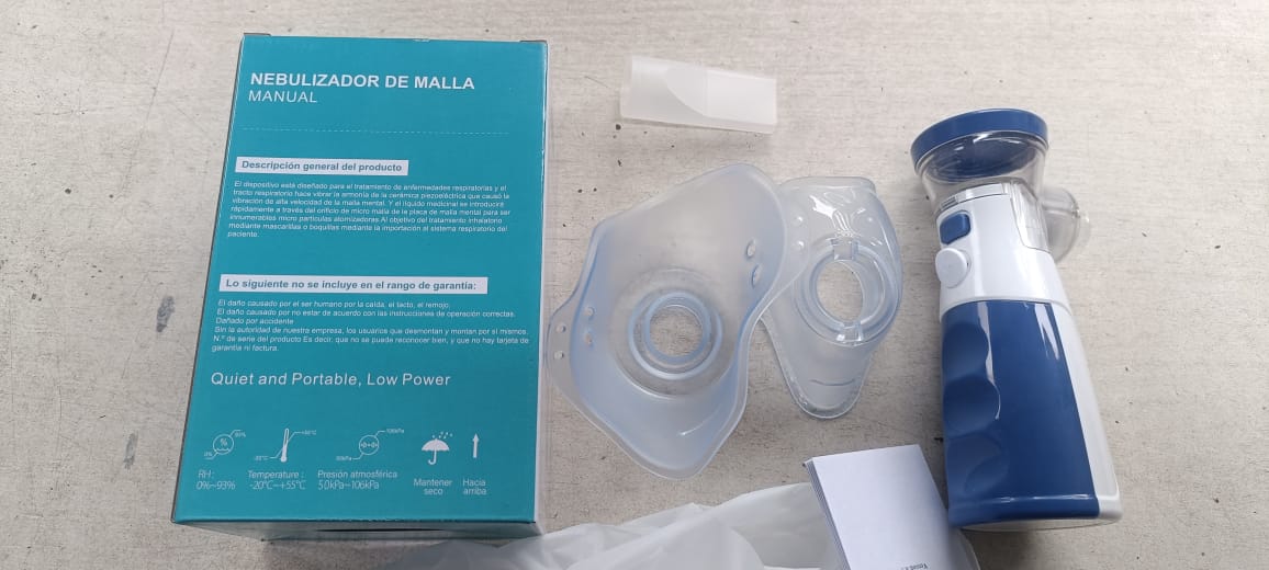 Picture of Portable Rechargeable Mesh Nebulizer machine