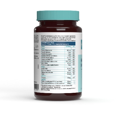 Picture of HealthKart HKVitals Hair multiVitamin with Omega & Biotin, Supports Keratin Synthesis & Helps Reduce Hair Fall, 60 Multivitamin Capsules