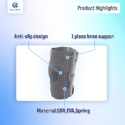 Picture of Tynor Elastic Support(Open Patella, Knee Cap Wrap Support, Compression, Pain Relief)