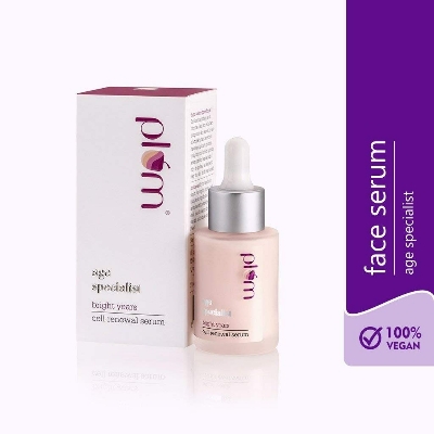 Picture of Plum Bright Years Cell Renewal Serum| Ultra-hydrating Serum | For All Skin Types | 100% Vegan, Cruelty Free | 30ml