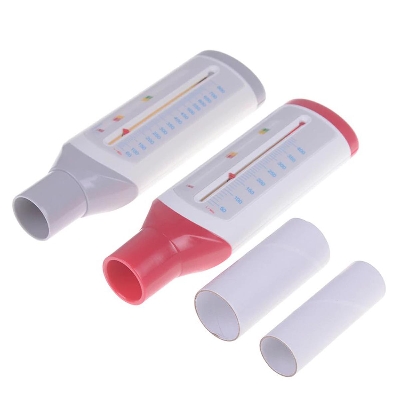 Picture of Adult / Children Portable Spirometer Peak Speed Meter Expiratory Peak Flow Meter Monitoring Lung Breathing Function