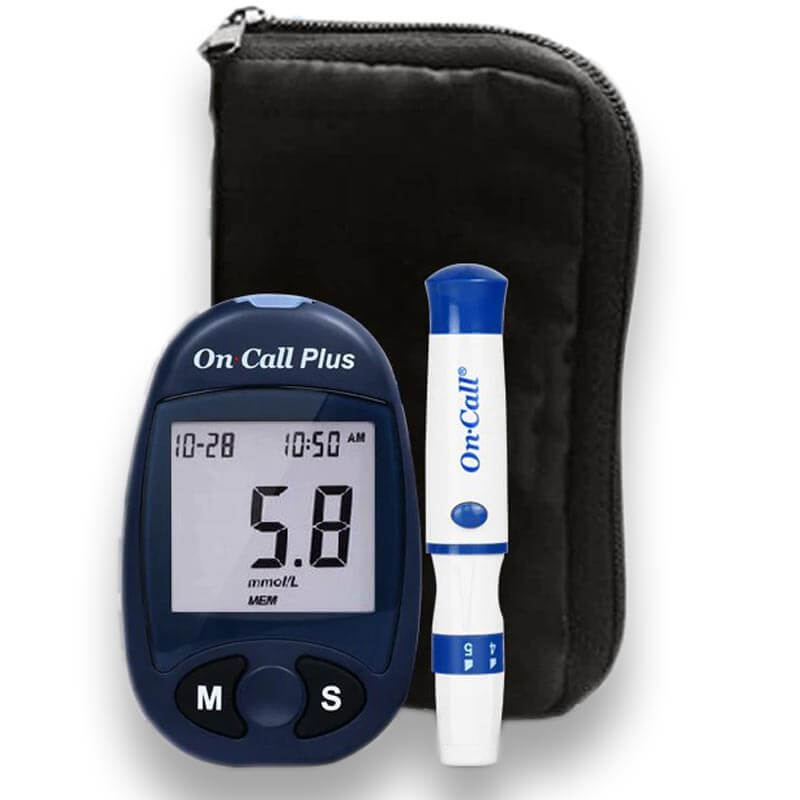 Picture of On Call Plus Glucometer with 10 FREE strips from ACON USA