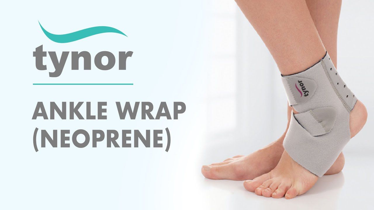 Picture of Tynor Ankle wrap support (neoprene)