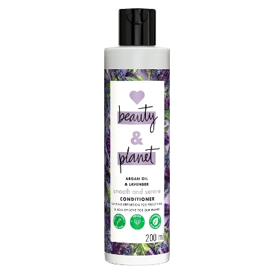 Picture of Love Beauty & Planet Argan Oil And Lavender Paraben Free Smooth And Serene Conditioner||No Parabens|| No Dyes, 200 Millilitre