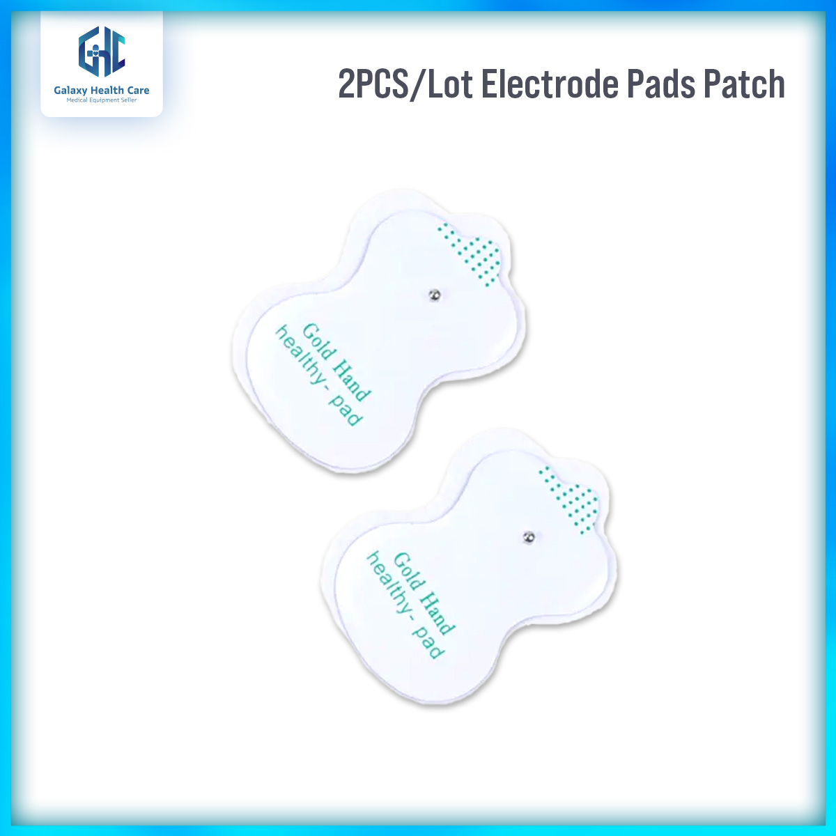 Picture of 2PCS/Lot Electrode Pads Patch For Acupuncture Therapy Machine Body Massager Electrical Muscle Stimulator Slimming Massage Patch