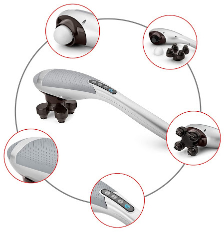 Picture of Maxtop Magic Body Massager Machine Variable Speed Infrared Handheld Body Massager Hammer