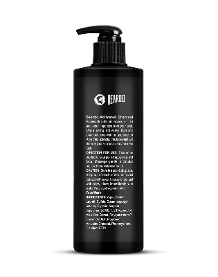 Picture of Beardo Activated Charcoal Face Wash for men, 200ml | For Deep Pore Cleaning and Removes Dirt | face wash for acne and pimples | face wash for oily skin