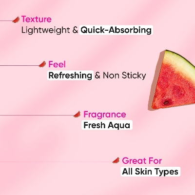 Picture of Dot & Key Watermelon Cooling Underarm Roll On | Odour & Sweat Controls | 4% AHA + BHA | Fresh Aqua Fragrance | Gently Exfoliates & Smooths Skin | For Men & Women | 50ml