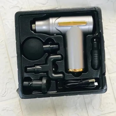 Picture of Portable mini massager deep tissue Therapy to relieve muscle soreness, used for athletes, percussion muscle massager and back massager