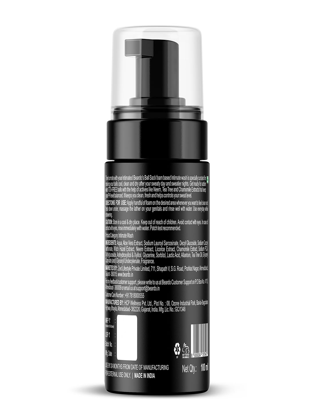 Picture of Beardo Intimate Wash For Men, 100ml