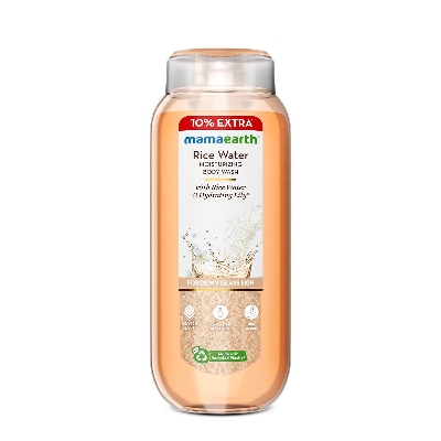 Picture of Mamaearth Rice Water Moisturizing Body Wash with Rice Water & Hydrating Lily Scent for Dewy Glass Skin - 275 ml | Intensely Moisturizes |Long Lasting Fragrance |Deeply Cleanses |Gentle |All Skin Types