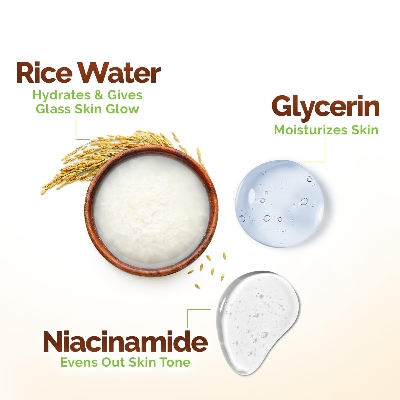 Picture of Mamaearth Rice Water Moisturizing Body Wash with Rice Water & Hydrating Lily Scent for Dewy Glass Skin - 275 ml | Intensely Moisturizes |Long Lasting Fragrance |Deeply Cleanses |Gentle |All Skin Types