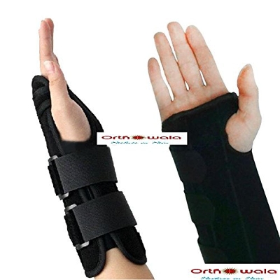 Picture of Wrist Support Splint: Ideal for Reducing Pain from with Carpal Tunnel, Sprains, or Arthritis. Suitable for Both Hand