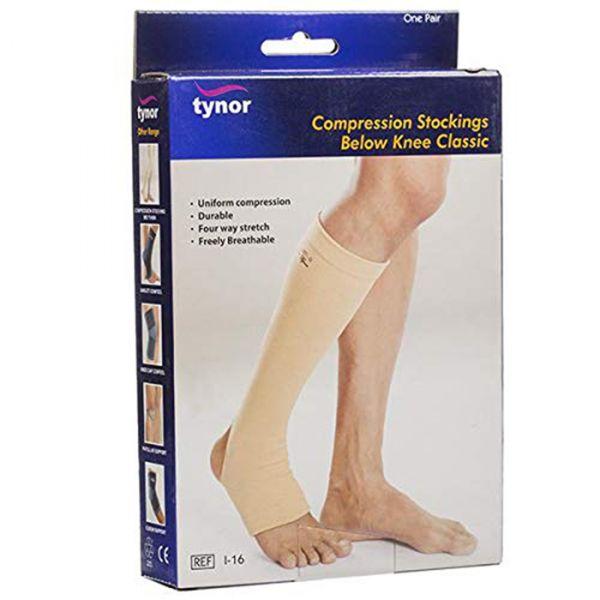 Picture of Tynor Compression Stocking(High Quality,Durable,Open Toe)-Below Knee