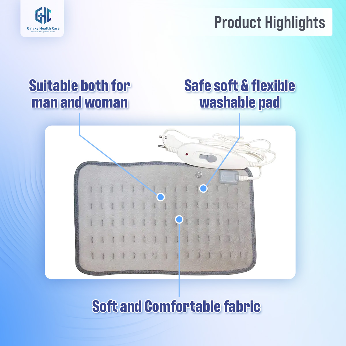 Picture of Tynor Ortho Heating Pad Picture of Tynor Ortho Heating Pad