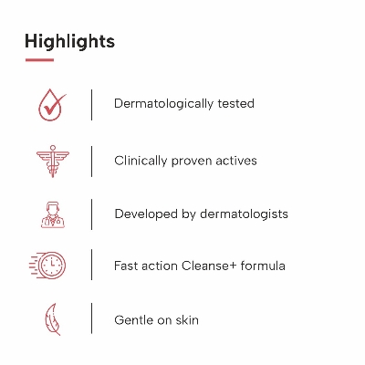 Picture of DERMATOUCH Bright & Even Tone Face Wash with Niacinamide, Vitamin E and Kojic Acid | Daily Gentle Face Cleanser For Tan, Pigmentation, Uneven Tone, Dark Spot Removal - 70G