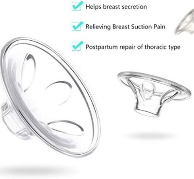 Picture of Adjustable Suction Silicone Hand Pump, Small Portable Milk Catcher Baby Feeding Pumps & Accessories