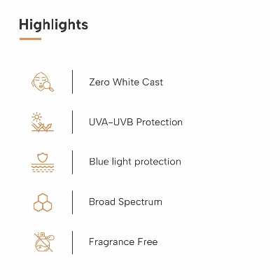 Picture of DERMATOUCH BYE BYE PIGMENTATION SUNSCREEN| SPF 50 PA++++ | FOR ALL SKIN TYPES | NO WHITE CAST | 50G