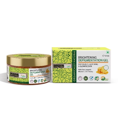 Picture of Indus Valley Organic And Natural Cow's Milk Yogurt & Honey Depigmentation Gel | All skin type - 50 ML