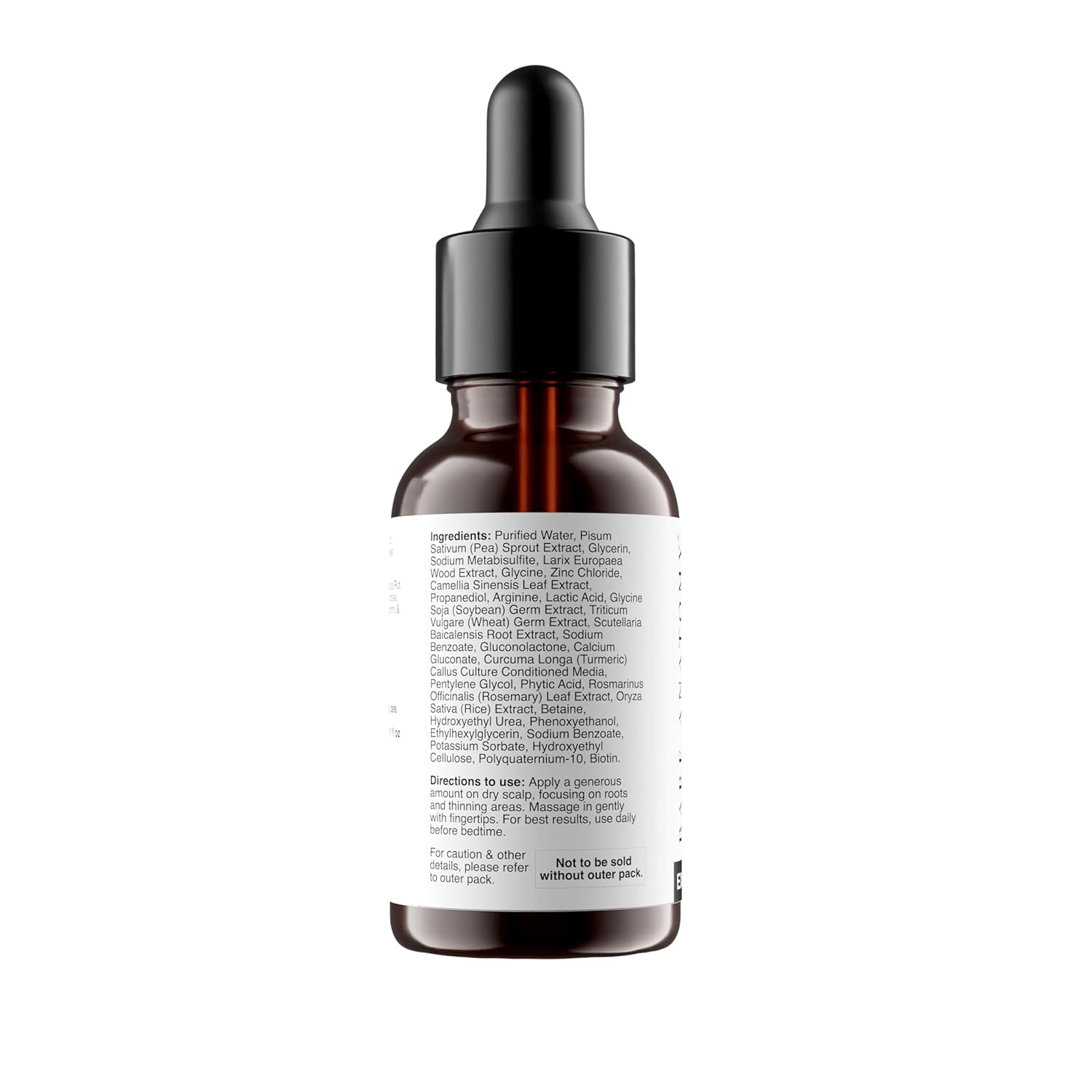 Picture of Bare Anatomy Advanced Hair Growth Serum | 3% Redensyl + 4% Anagain + 3% Baicapil + 1% Capilia Longa, Rosemary, Biotin & Rice Extract | Hair growth & Hair fall control serum for Women & Men | 30mL