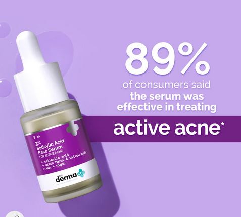 Picture of The Derma Co 2% Salicylic Acid Face Serum - 8ML