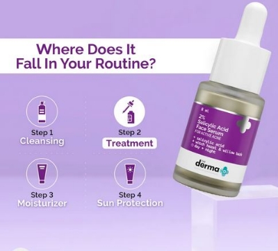 Picture of The Derma Co 2% Salicylic Acid Face Serum - 8ML