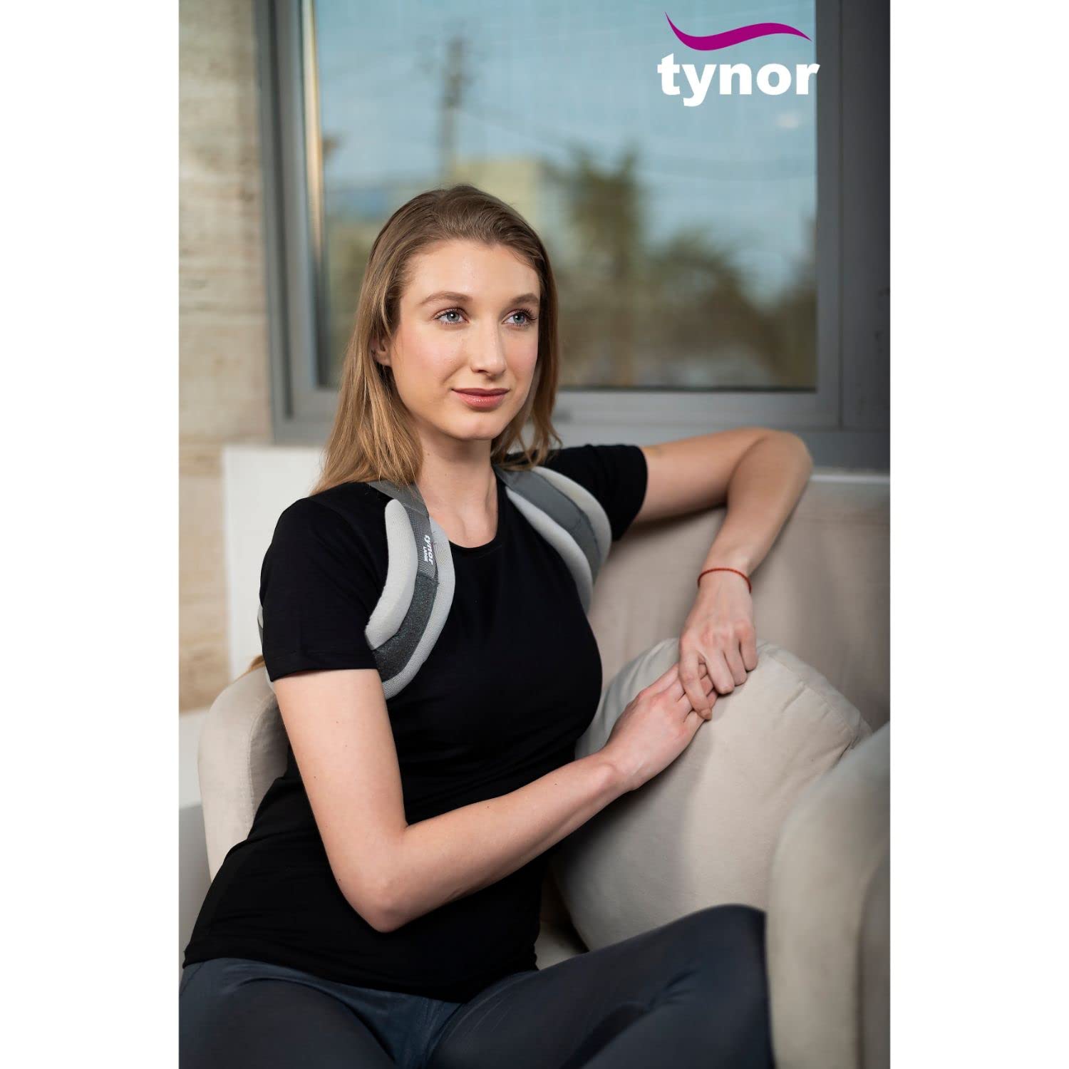 Picture of Tynor Clavicle Brace with Velcro Picture of Tynor Clavicle Brace with Velcro