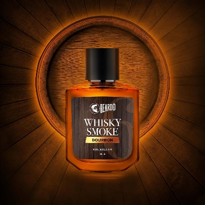 Picture of Beardo BOURBON Whisky Smoke Perfume for men, 50ml | Oriental, Woody, Leathery | Long Lasting Mens Perfume | Best Date Night Fragrance Body Spray for Men | Christmas gift for men | Gift For Friends | Gift for Men