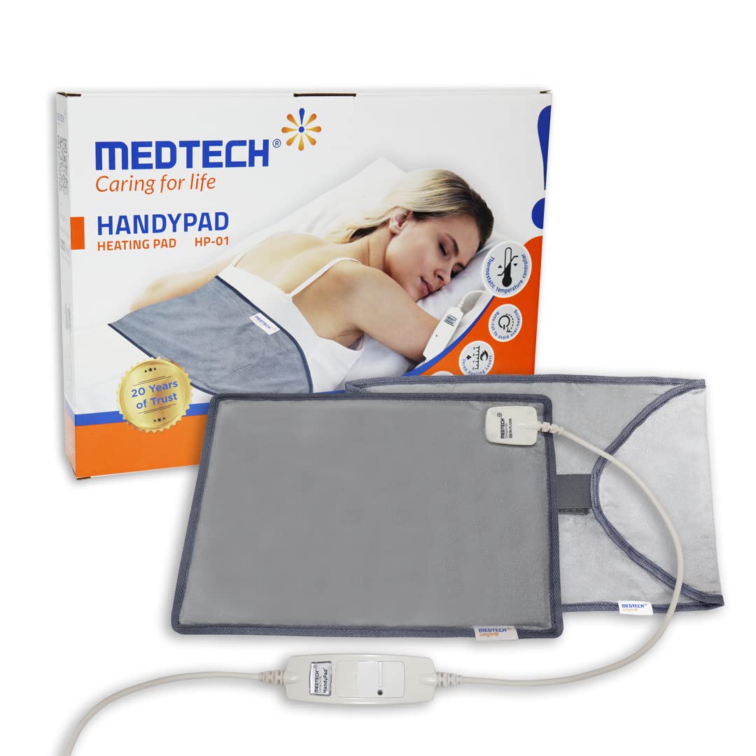 Picture of MEDTECH Orthopaedic Electric Heating Pad with Fast Heating Technology for Back Pain, Heat Therapy Heating Belt for body